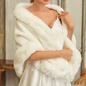 Faux fur wrap
